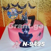 ტორტი Wednesday Addams 9495