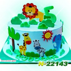 ტორტი ცხოველები 22143