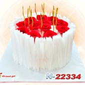 ტორტი ვარდებით  22334