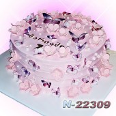  ტორტი პეპლებით 22309