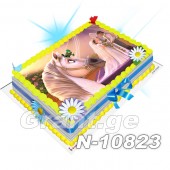 რაპუნცელი ფოტო ტორტი 10823
