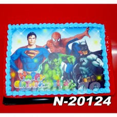 ტორტი სუპერ გმირები 20124