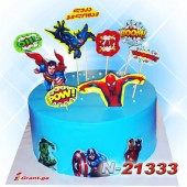 ტორტი სუპერ გმირები 21333