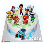 ტორტი ლეკვების პატრული Paw Patrol 22030