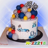 ტორტი ბუშტებით 22215