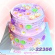  ტორტი გვირილებით 22356