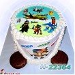 ტორტი Bombardino Crocodilo 22364