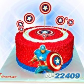 კაპიტან ამერიკა  ტორტი 22409