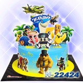 ბომბარდინო კროკოდილო-ს ტორტი 22424