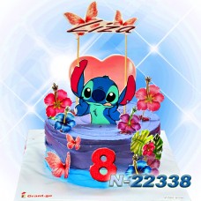 ლილო და სტიჩი ფოტო ტორტი 22338