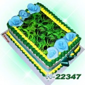  ტორტი ყვავილებით 22347